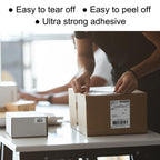 LabelRange 4x6 Thermal Labels, Commercial Grade Direct Thermal 4x6 Shipping Labels, 500 Sheets per Stack,1 Stack