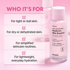 Hanskin Hyaluron Skin Essence Toner – Korean Hydrating Toner for Glass Skin | Hyaluronic Acid & Collagen | Lightweight Moisturizing Astringent for Dry, Sensitive & Dull Skin | K-Beauty (5.07 fl oz)