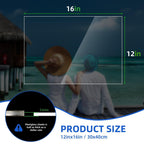 (5 Pack) 12" x 16" Plexiglass Sheets 1mm Thick, Clear Acrylic Sheets Panel Cut to Size Plexiglass Acrylic Board, Cut with Engraver, Power Saw or Hand Tools, No Laser Cut.