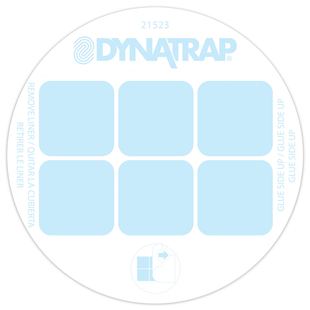 Dynatrap Official Replacement StickyTech Glue Cards for Dynatrap DT152 Indoor Insect Trap and Killer – Catches and Kills Fruit Flies, Gnats, Moths, Mosquitoes & Other Flying Insects, 21523 - 12 Pack