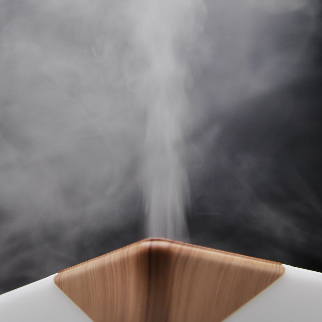 ASAKUKI 700 ml Essential Oil Diffuser for Home and Office, 7 LED Lights Aromatherapy Humidifier with Auto-Off Safety Switch