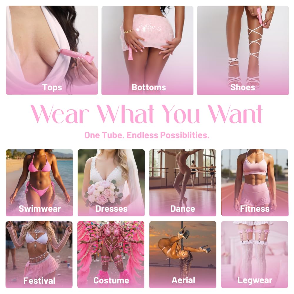 BONDIE Liquid Body Adhesive, Body Glue, Fashion Tape & Boob Tape Substitute