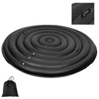Inflatable Hot Tub Cover Round Replacement All Saluspa Intex Spa Covers Insert One Size Fits All Insulated Thermal Energy Saving Hot Tub Lid Replacement Used for Rain-Proof Snow-Proof （with Handle）