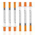 1cc U-100 Jeringa, 1ml 31G 1/2"(12.7mm) Individually Wrapped, Box of 100
