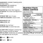 Food to Live Organic Dry Roasted Pumpkin Seed Kernels, 16 Pounds - Non-GMO, Unsalted, Oven Roasted Whole Pepitas, No Oil Added, Shelled, Vegan, Kosher, Keto, Bulk. Low in Carbs. High In Protein.