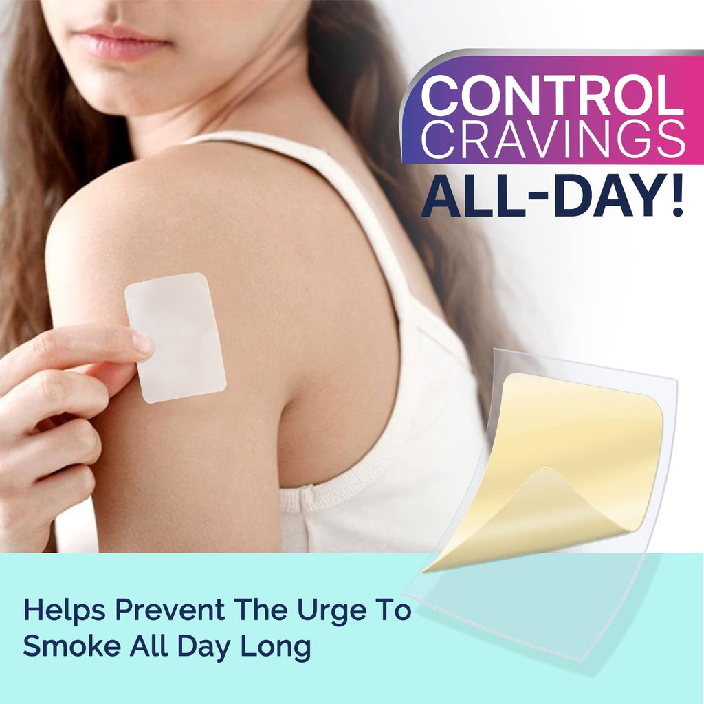 14mg Quit Smoking Patches, Step 2 Stop Smoking Aids Patches, 30 Count Transdermal System Patch, Quit Smoking Stickers that Work with 2 Weeks, Easy and Effective Help to Quit