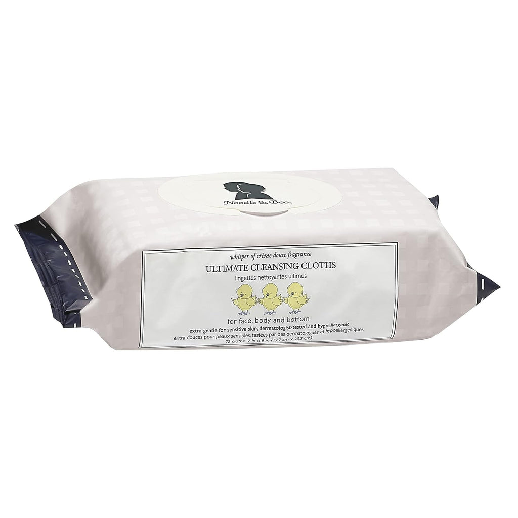Noodle & Boo Ultimate Baby Body And Face Cleansing Cloths, 12 pk, 864 ct. Crème Douce