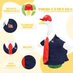 EHZYP 4 Pcs Porch Goose Outfits, for 23-28 Inch Porch Goose