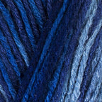 Red Heart with Love Deep Blues E400-1937 (3-Skeins - Same Dye Lot) Worsted Medium #4 Acrylic Yarn for Crocheting and Knitting with Project Bag