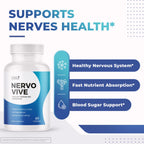 Nervovive – Botanical Capsules, USA Made – 60 Ct, 6 Month Supply