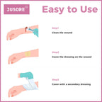 JUSORE Xeroform Petrolatum Dressing - FSA-HSA, 5"x9" Medical Non Stick