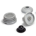 Intex 25022E Above Ground Swimming Pool Water Jet Connector Replacement Part Kit with Strainers, Nozzles, and Plugs with 1.25 Inch Fittings