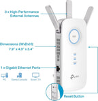 TP-Link AC1900 WiFi Range Extender RE550 | Dual-Band Wireless Repeater