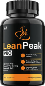 Lean Peak Advanced Formula, Lean Peak Pills Reviews (60 Capsules)