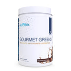 NuEthix Formulations Gourmet Greens Drink Powder Dietary Supplement with Fruit and Vegetable Superfoods and Probiotics, Espresso, 27 Servings