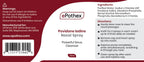 EPOTHEX 1% Povidone Iodine Nasal Spray - Powerful Nasal Cleanser & Sinus Protection - Reduce Exposure to Airborne Contaminants - Travel Friendly - 30ml