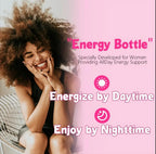 Himiyer Women's Energy Supplement, 60 Veggie Capsules, with Ashwagandha, Shilajit, Sea Moss, Collagen and Biotin