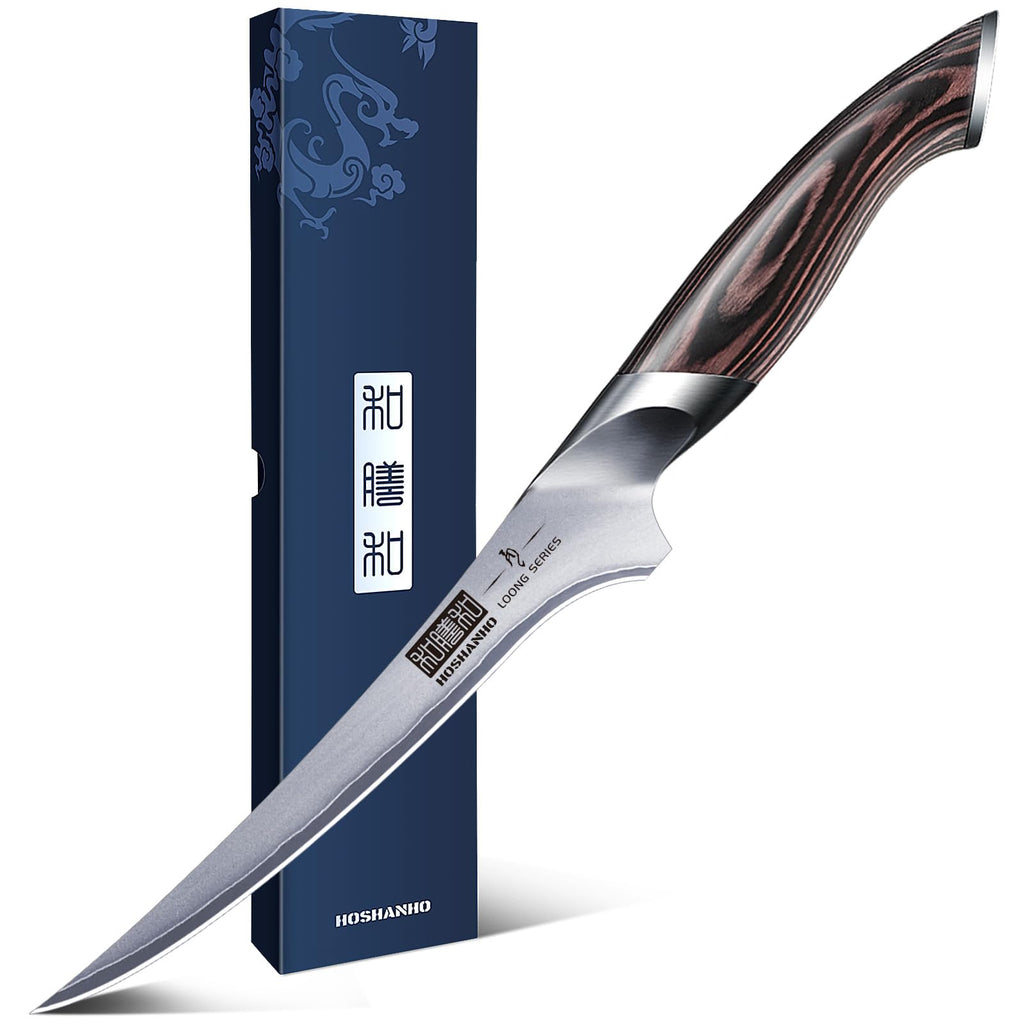 HOSHANHO Fillet Knife 7 Inch, Super Sharp Japanese Fish Boning Knife
