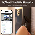 WYZE Video DOORBELL V2 Security Camera - Black