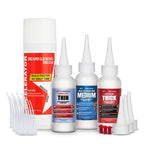 STARBOND CA Glue with Activator Kit – Thin, Medium & Thick 2 oz Bottles with 6 oz Accelerator – Premium Cyanoacrylate Super Glue Bundle for Woodworking, Woodturning, Hobby Models Crafts & 3D Printing