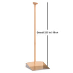 Redecker 180690 Stand Dust Pan Set, Beech Wood Horsehair