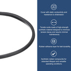 uxcell 2 Pcs 3L310 Classic Wrapped Rubber V-Belt, 31"(787mm) Outside Circumference, 3L Profile V Belt 3/8" Width 7/32" Height