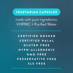 PureCaps USA - Empty Vegetarian Vegan Pill Capsules Size 00| 1,000 Joined Pills| White| Non-GMO Certified | SLS, Gluten, Preservative Free