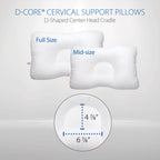 Core Products D-Core Cervical Support Pillow, Midsize - Firm