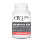 ARG Quercetin 300 - Supports Mast Cell and Histamine Response - Includes Vitamin C - Delivers 300 mg Quercetin Per Capsule - Vegetarian & Hypoallergenic - 30 Servings - 60 Capsules