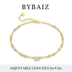 BYBAIZ Gold Anklets for Women 14K Gold Ankle Bracelets for Womens Anklets