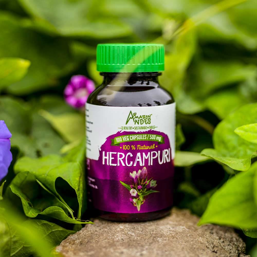 Hercampuri Capsules l 1500mg per Serving l Vegan, Non-GMO & Allegen-Free Pills l Amazon Andes