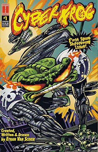 CyberFrog (Harris) #1 VF/NM ; Harris comic book | Ethan Van Sciver