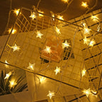 HEYFUNi 39FT 100LED Star String Lights Plug in, Twinkle Lights with Remote
