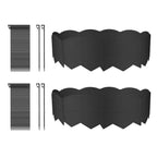 Vashly 20Ft Garden Edging 5.9 in Tall Landscape Edging 20 Pcs Garden Border