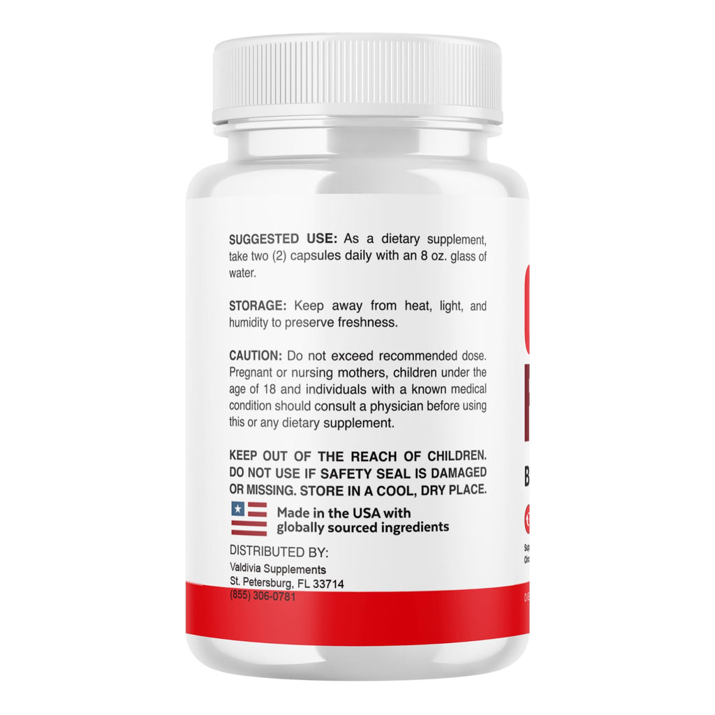 Valdivia (3 Pack) GlycoResult Capsules - Official Glyco Result Supplement, Premium Formula, Natural Vitamins for Health & Wellness - 180 Capsules for 3 Months