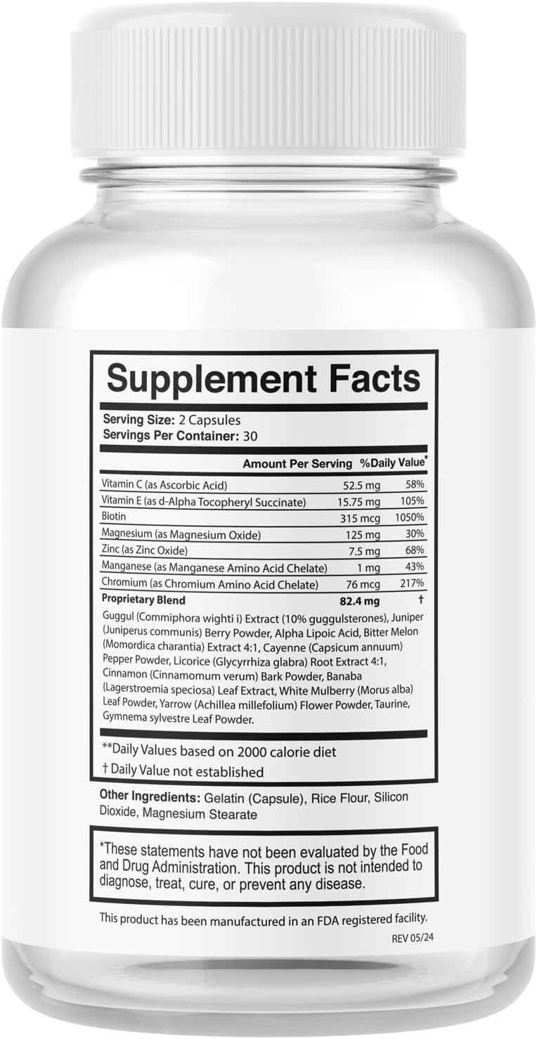 (2 Pack) Sugar Wise Capsules - The Official Support Capsules, All Natural Premium Advanced Formula, Multivitamin Support for Health & Wellness Reviews, 120 Capsules for 2 Months