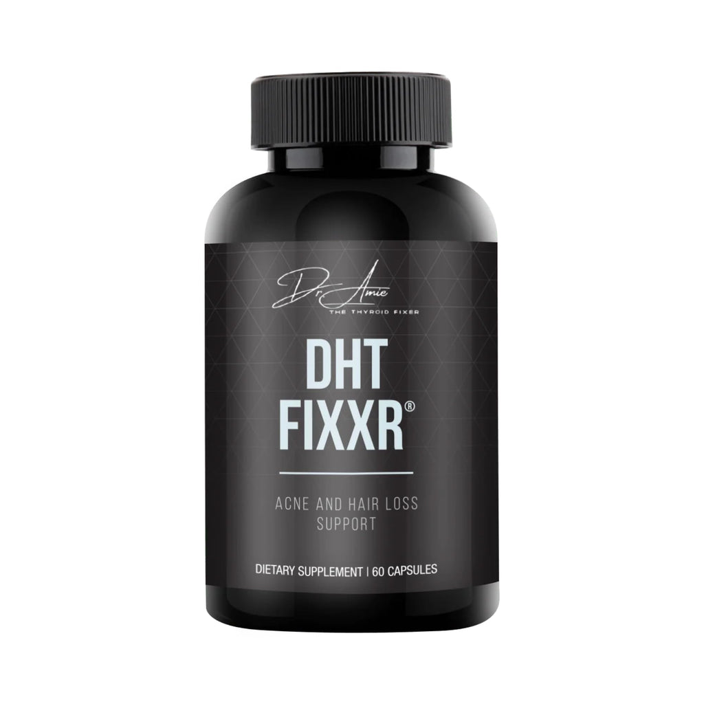 Fixxr DHT Support by Dr. Amie | with Saw Palmetto and Nettles | Acne and Hair Loss Support | 60 Capsules