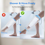 Zolife Waterproof Knee Cover for Shower After Surgery, Knee Cover Cover Protector for Showering After Surgery for Knee Surgery Recovery Replacement Bandages Wounds Braces, Reusable