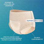 TENA ProSkin Small-Medium Nude-Colored Adult Female Moderate Absorbency Protective Disposable Underwear, 80 Count