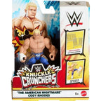 WWE Knuckles Crunchers 10 cm Action Figure - Cody Rhodes (The American Nightmare) Figures + Accessory