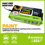 Crocodile Cloth Paint Prep & Cleanup Wipes, 100 Count