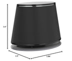 Amazon Basics Stereo 2.0 Speakers for PC or Laptop with Volume Control, 3.5mm Aux Input, USB-Powered, 1 Pair, Black