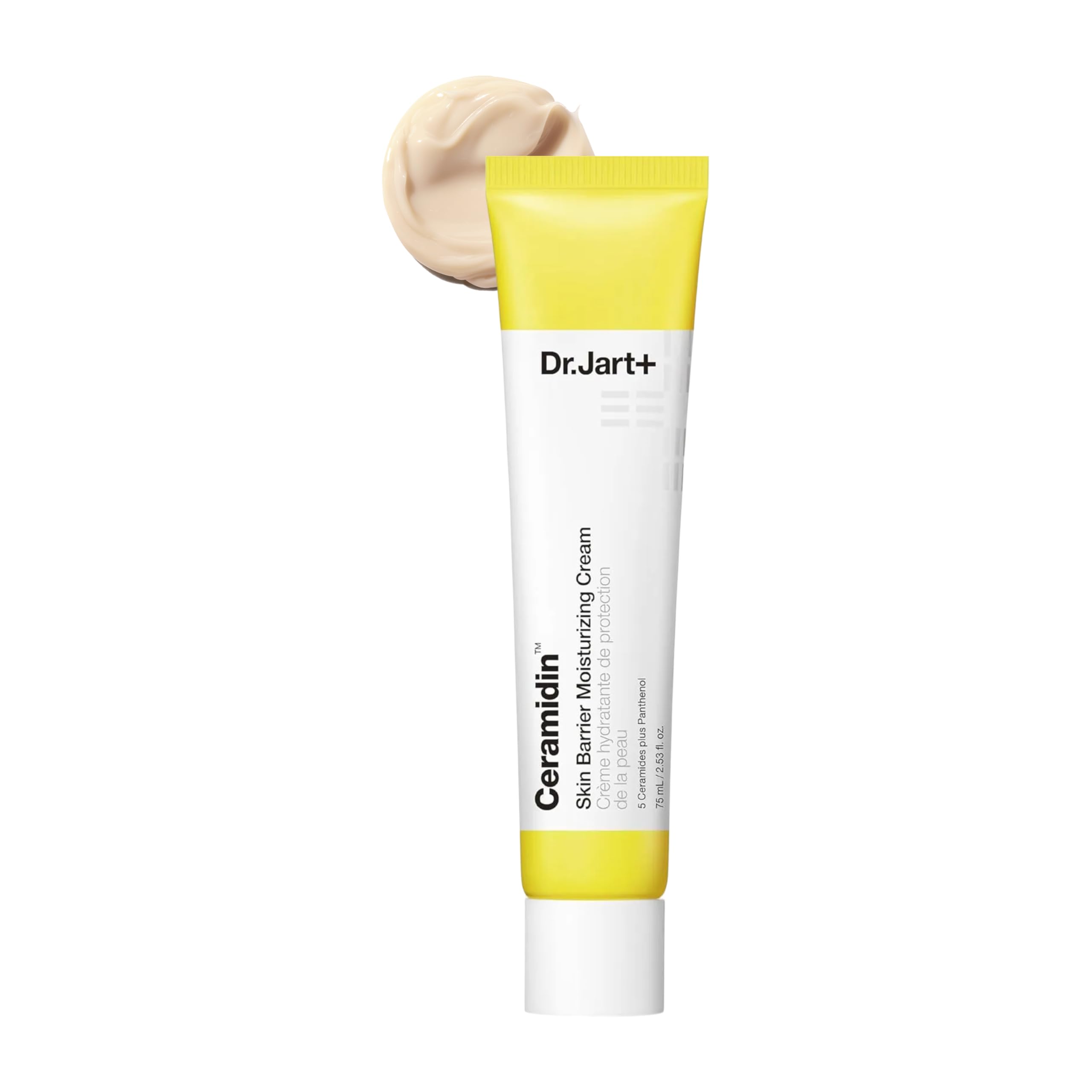 Dr.Jart+ Ceramidin Skin Barrier Korean Face Cream Moisturizer with Ceramides and Panthenol | Korean Skin Care, 2.53 Fl Oz
