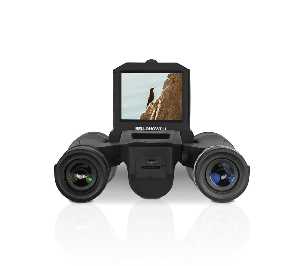 Bell+Howell BH2K1032 10x32 Binoculars w/2.7K Quad HD Video Camera