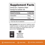EyePromise Zeaxanthin & Lutein Eye Vitamin - 180 Softgels, 90-Day Supply - Eye Health Supplement with 10mg Zeaxanthin & 10mg Lutein to Support Healthy Vision