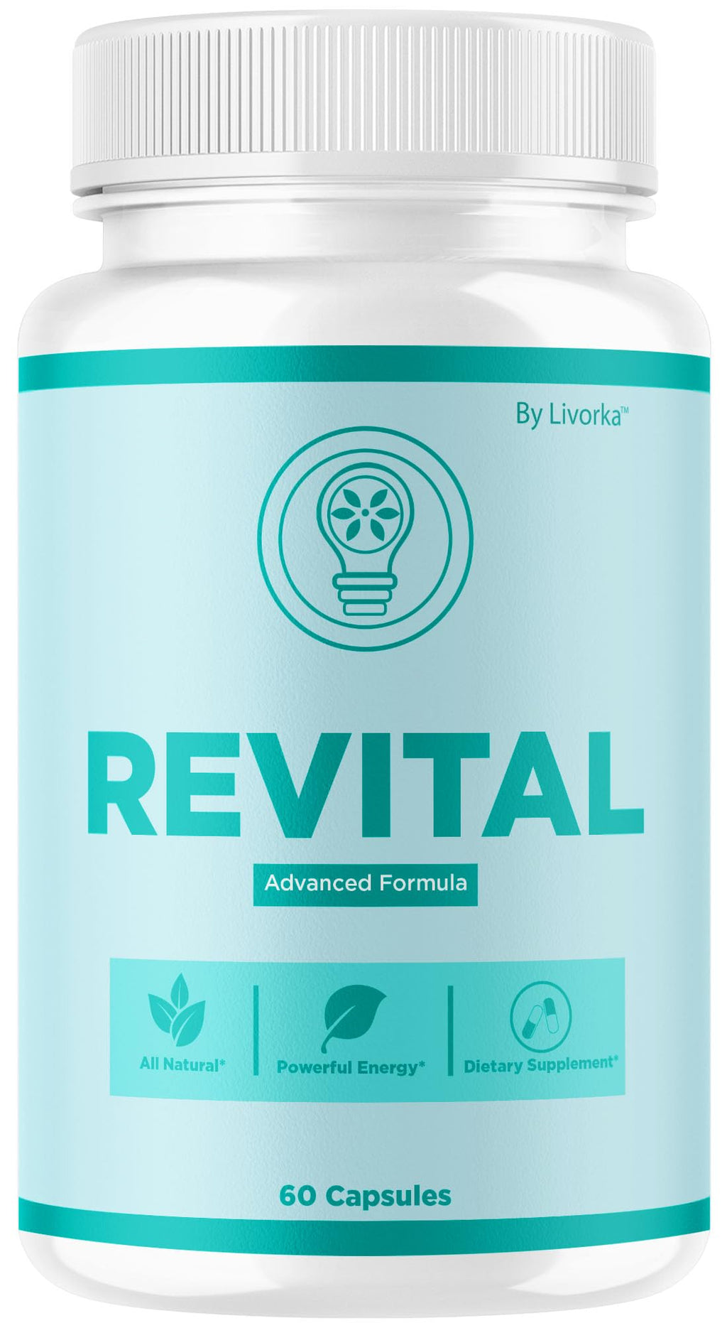 Revital Capsules - Official Revital Supplement Advanced Premium Formula - Maximum Strength, All Natural RevitalPills Support for Overall Health & Wellness Reviews, 60 Capsules for 1 Month
