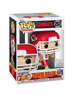 Epic Collectibles Pop Football: KC Chiefs - Travis Kelce Vinyl Figure Bundle with Compatible Funko Box Protector