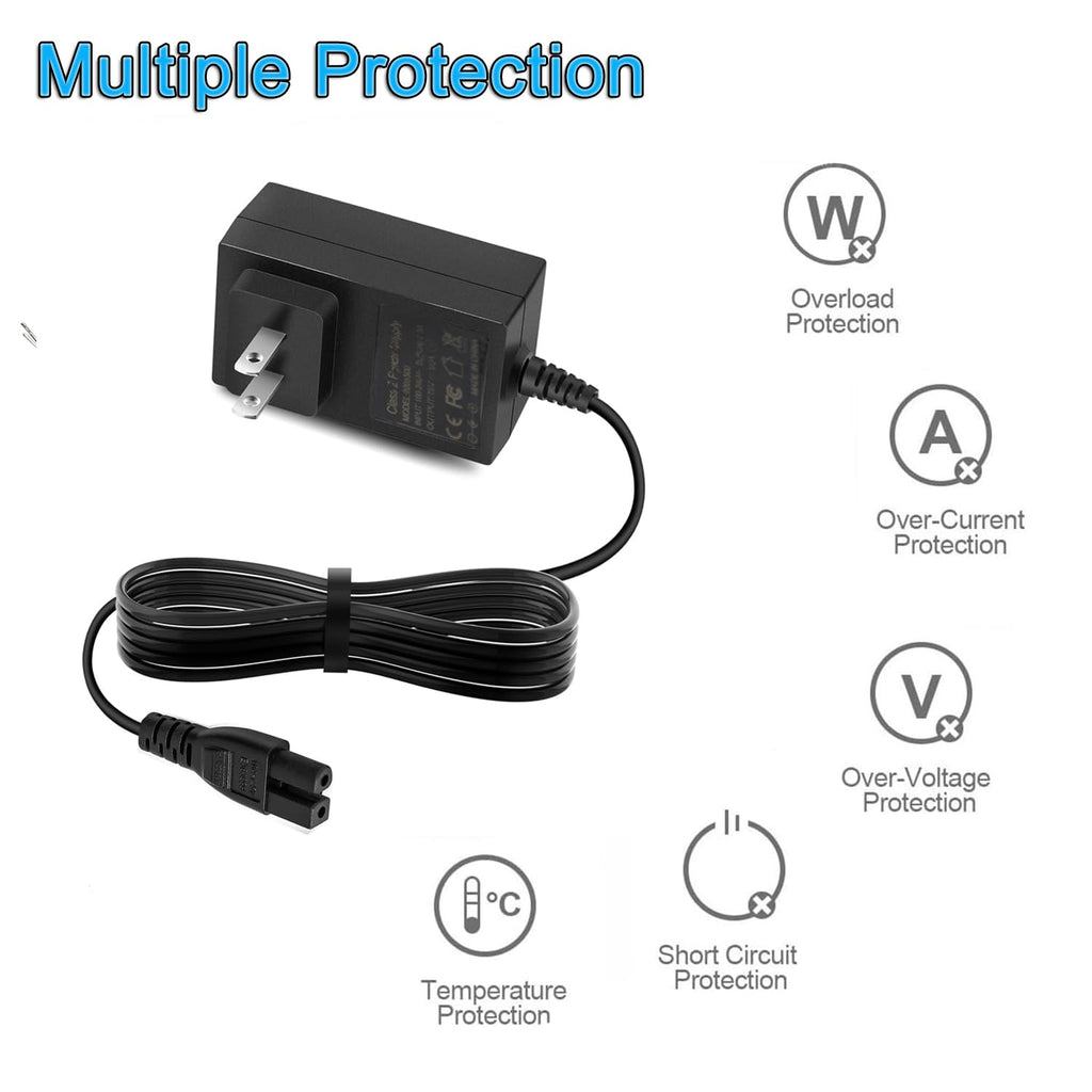 Power Supply Charger for Aiper Scuba S1 Cordless Robotic Pool Cleaner, 16.8V Charger for Aiper Scuba S1 E1 14.4V Li-ion Battery Cordless Robotic Pool Vacuum Cleaner