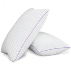 Bed Pillows King Size Set of 2,side sleeper pillow,Down Alternative Fill