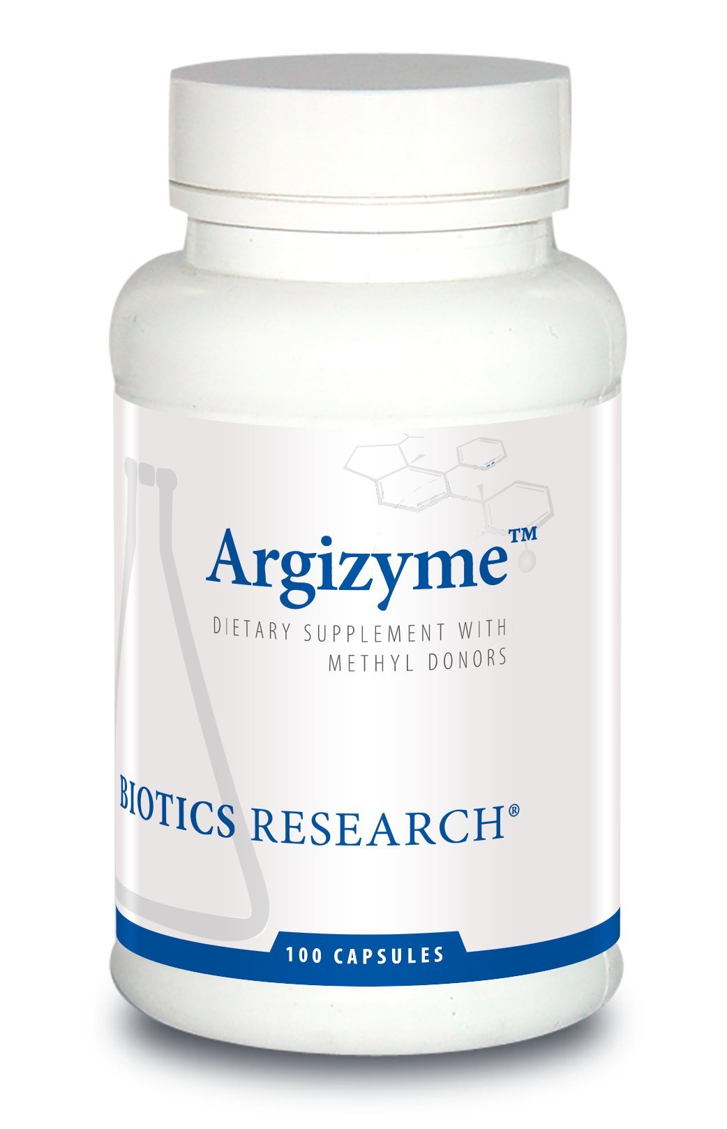 BIOTICS RESEARCH Argizyme Nutritional Support for Healthy Kidneys, Amino Acids, Glandular Support, Urinary Tract Health, Beet Powder, Methyl Donor. 100 Capsules